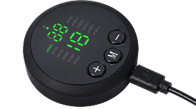 Carbon Core controller connected for charging