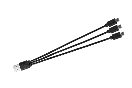 USB charging cable supplied for Carbon Core controls